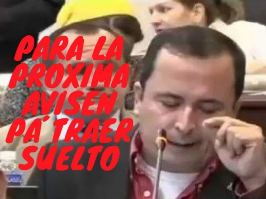 'Tacañería' de diputados hondureños genera memes en redes sociales